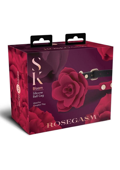 Secret Kisses Rosegasm Bloom Silicone Gag