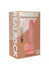 RealRock Dual Density Thrusting Dong - 7" White