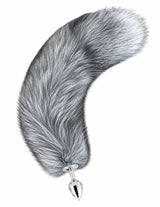 Fox Tail - Medium - Ash Grey