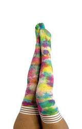Gilly Tie Dye Thigh High