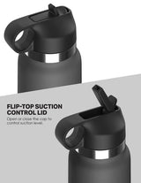 PDX Plus Fuck Flask - Grey/Light