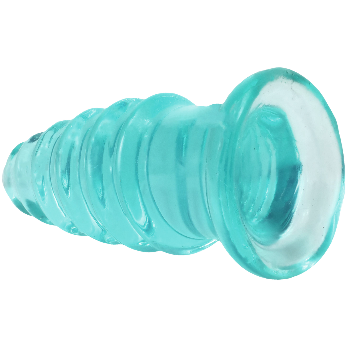 Crystal Jellies Anal Twist 5" - Teal