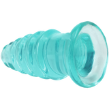 Crystal Jellies Anal Twist 5" - Teal