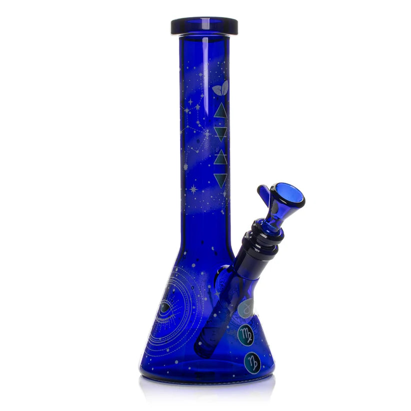 Red Eye Glass: 10" Astro Elements (Earth - Glow in the Dark)