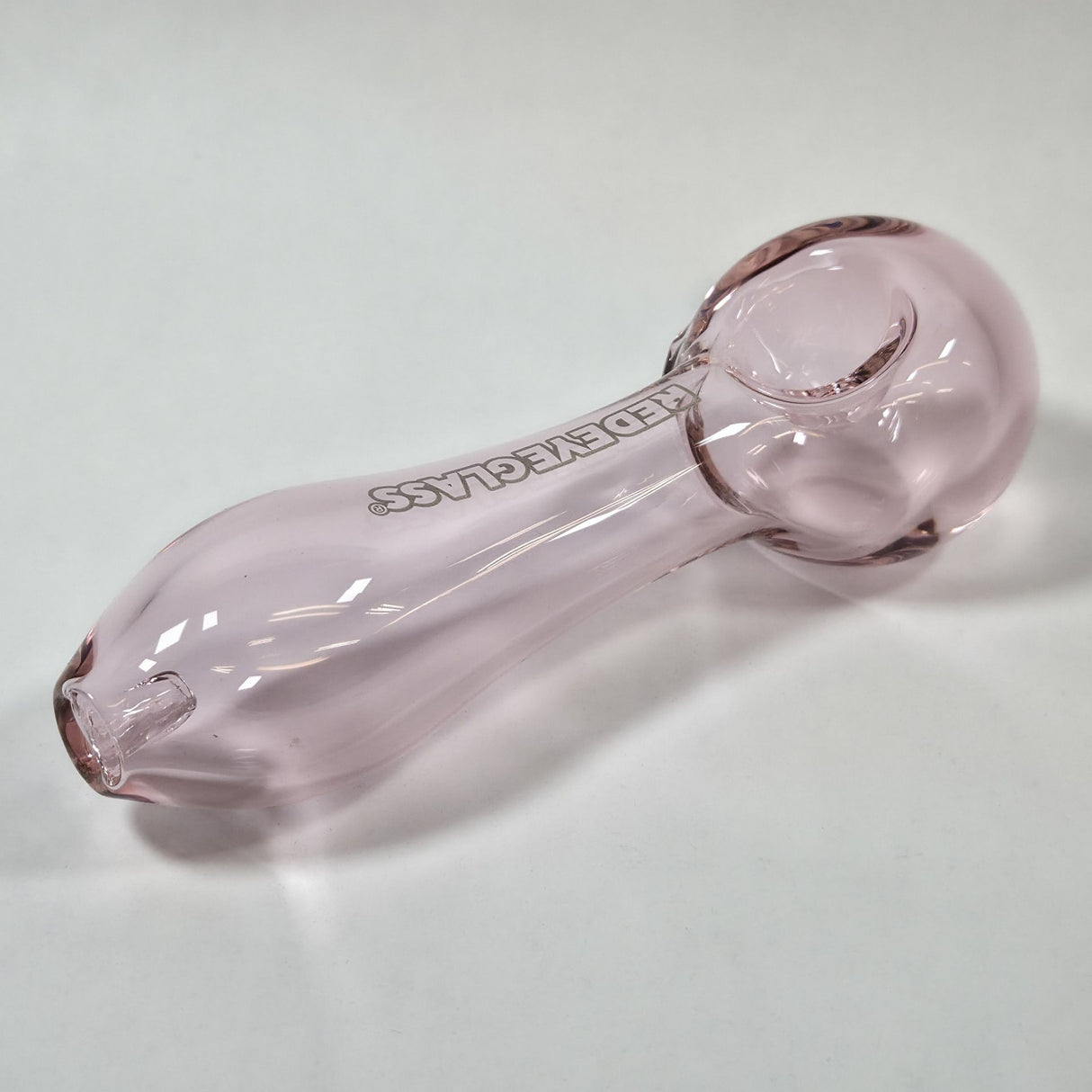 Red Eye Glass: 7" Giant Spoon (Pink)
