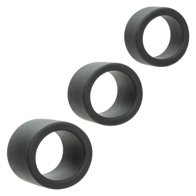 Alpha Liquid Silicone 3 Ring Stamina Set