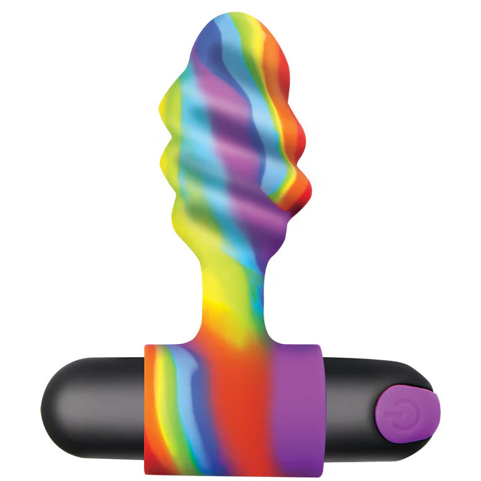 BANG! Vibrating Rainbow Plug