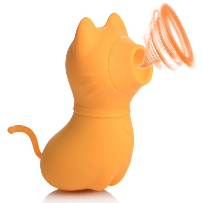 Sucky Kitty Clitoral Stimulator - Orange