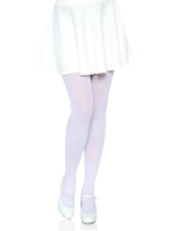 Ari Nylon Tights- One Size White
