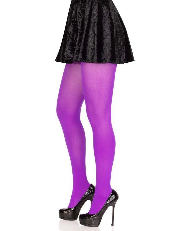 Ari Nylon Women's Tights- One Size Purple