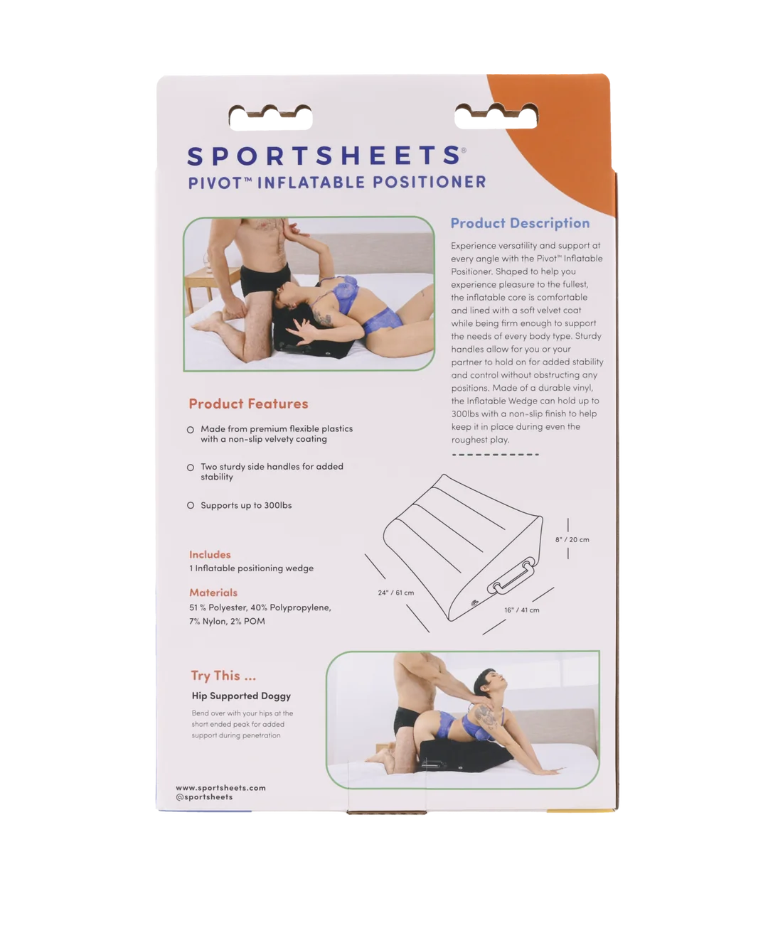 Sportsheets Pivot Inflatable Positioner
