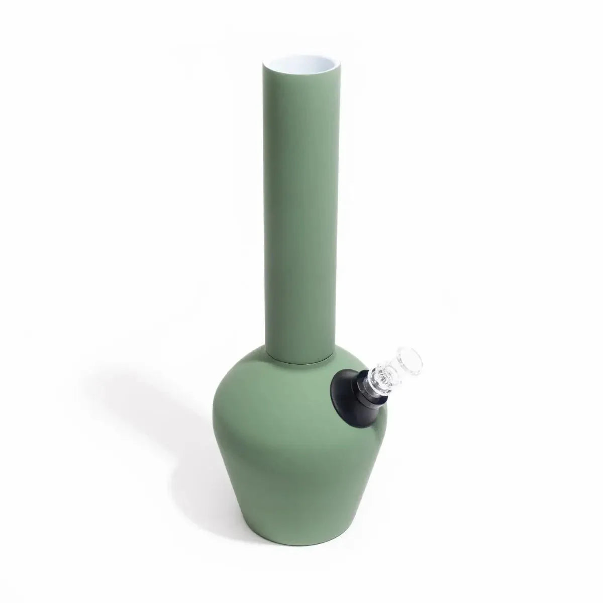 Chill Steel Pipes: Stainless Steel (Rubberized - Olive Green)