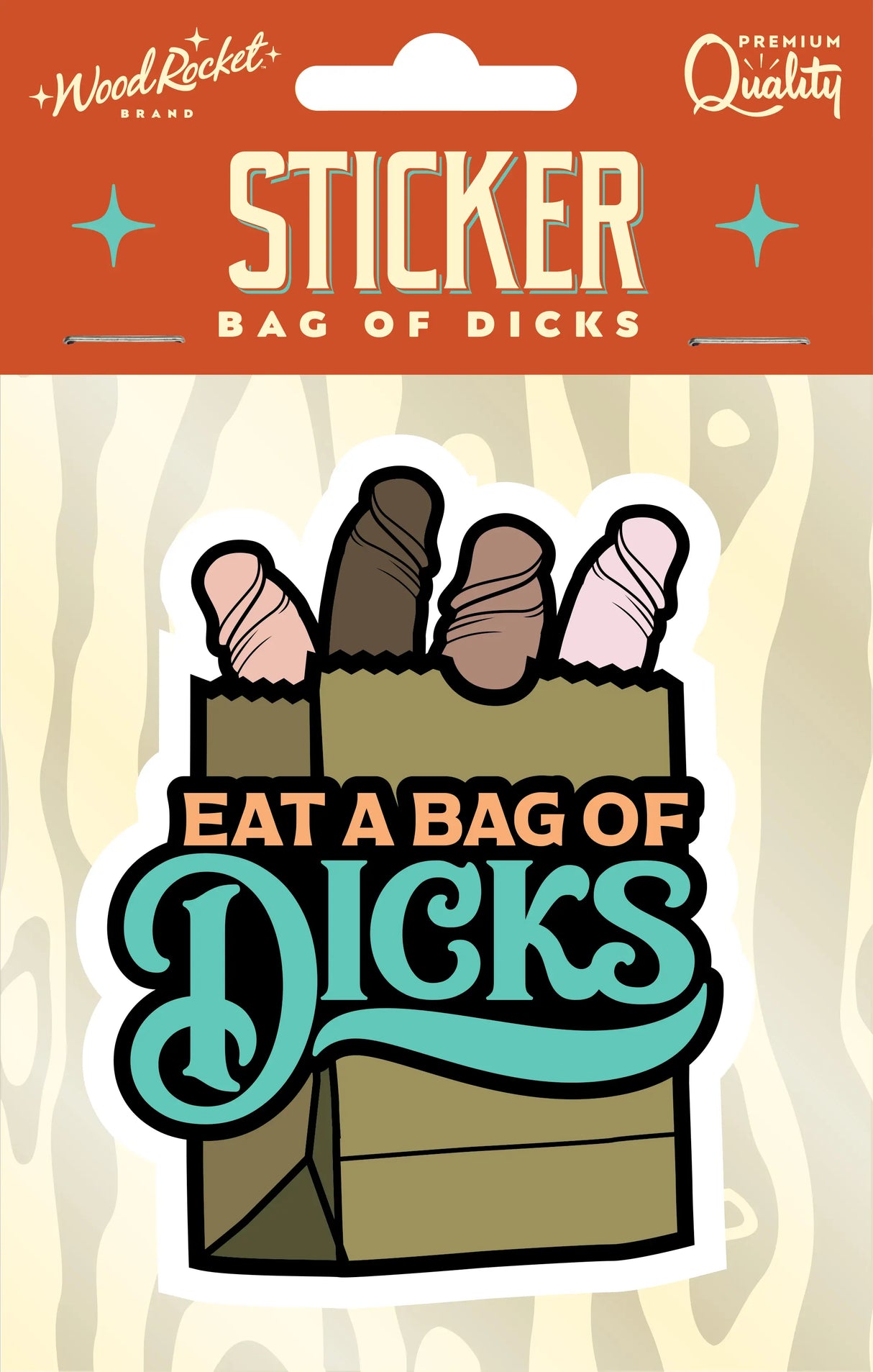 Sticker: Eat a Bag of Dicks