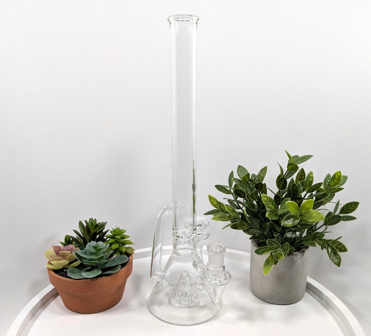 DiscoBox: Dual Recycler w/ Fixed Stem (Clear)