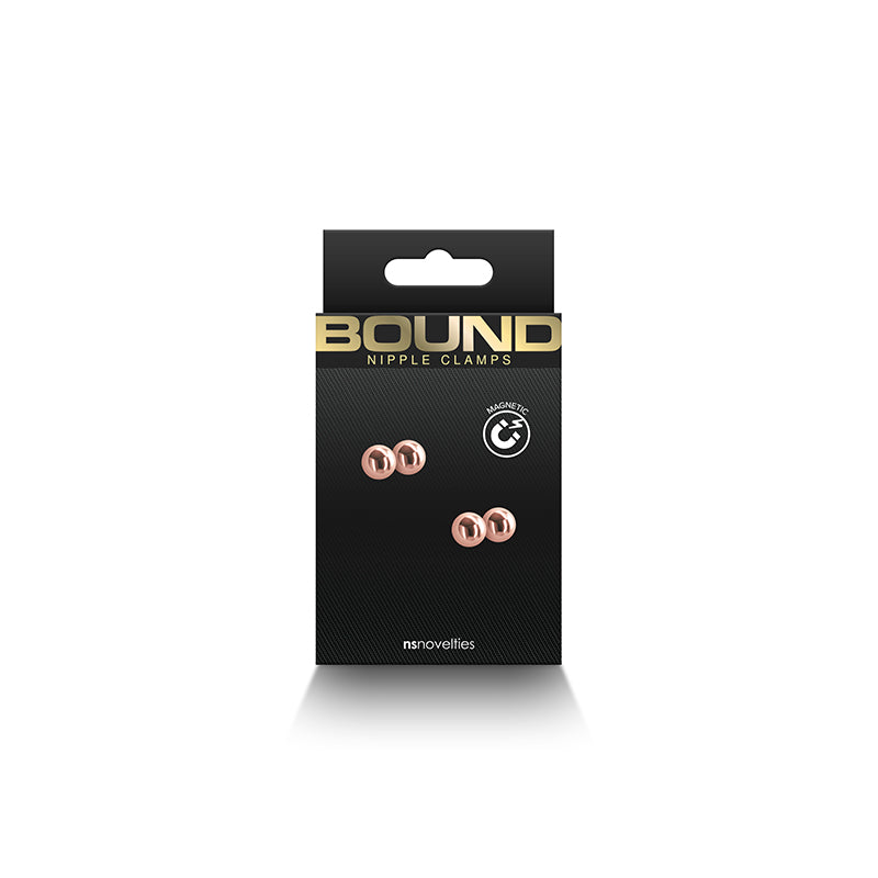 Bound Nipple Clamps: M1 Rose Gold