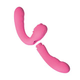 Desire 2 Piece Dual Vibrator - Pink