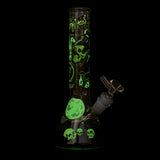 Red Eye Glass: 10" Cemetery (Glow-in-the-Dark)