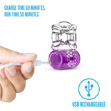 Play with Me RC Cockring - Purple