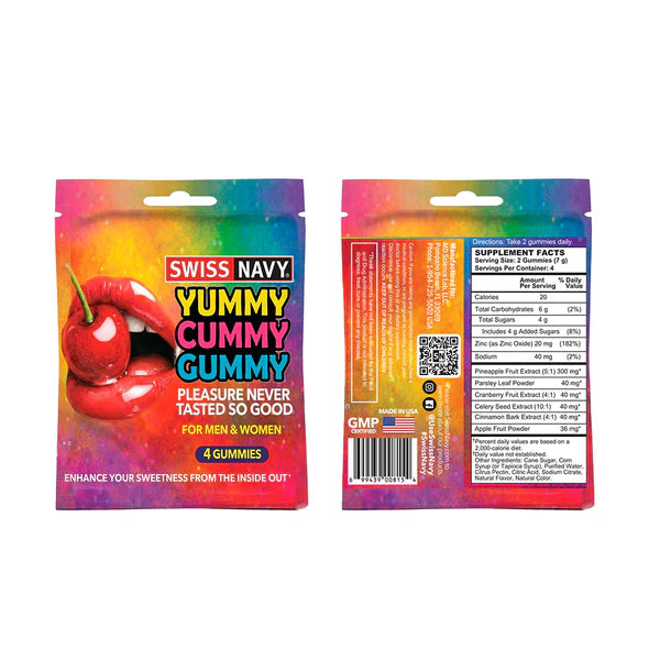 Yummy Cummy Gummy 4pk