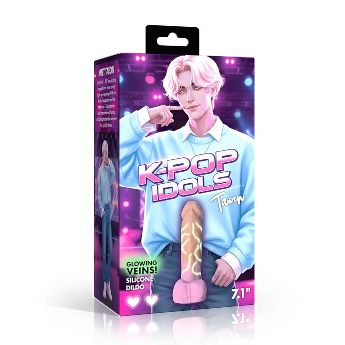 K-POP Idols: Taeon Silicone Dildo