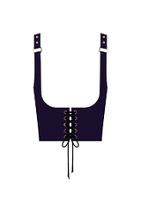 Night Petal Underbust Corset Top