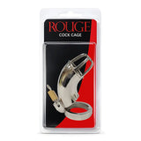 Rouge Stainless Steel Cock Cage w/Lock