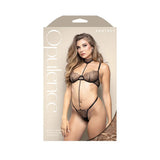 Opulence Bra & Panty w/Pearl Harness