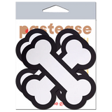 Pasties: White Crossbone