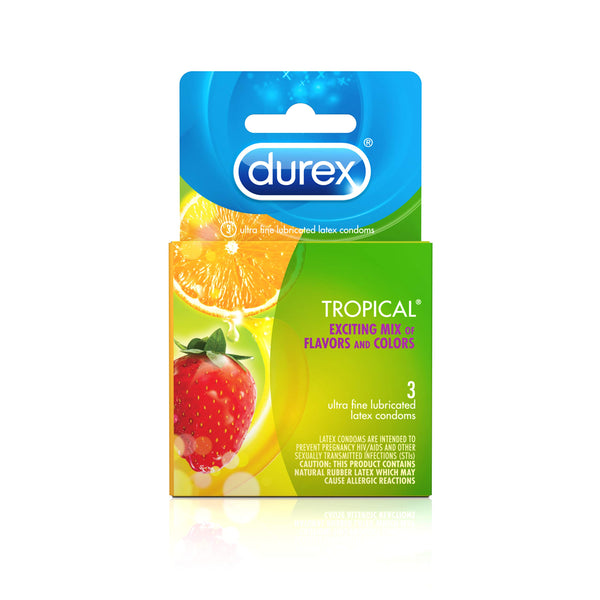 Durex Tropical Flavors 3pk