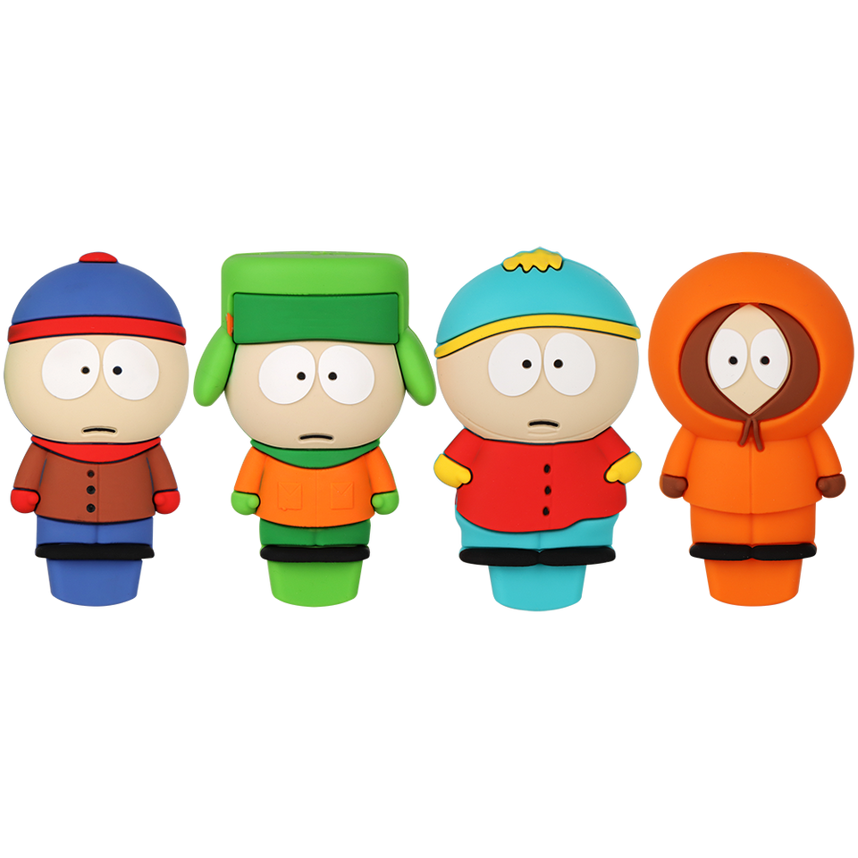 3" South Park Silicone w/ Glass Bowl (Stan)