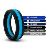 Go Pro Cockring - Black/Blue