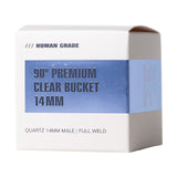Human Grade: Clear Bucket - Full Weld (14mm - 90°)