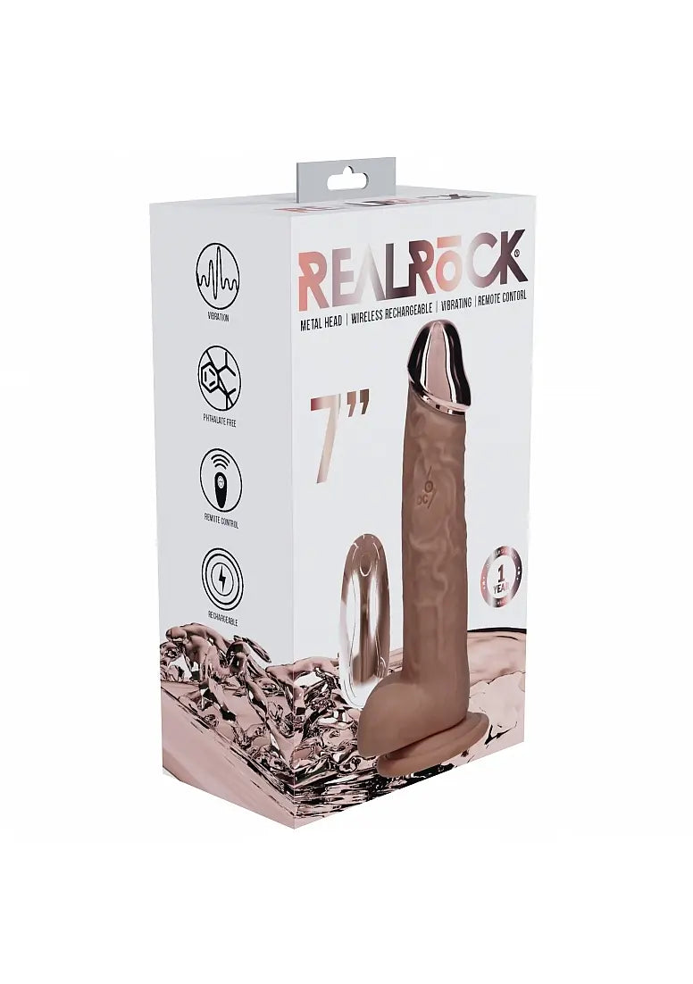 RealRock Wireless RC Metal Head 7" - Tan