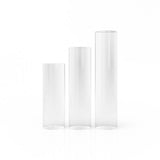 Honeybee Herb: Quartz Pillars (3pk/20-30mm - Solid)