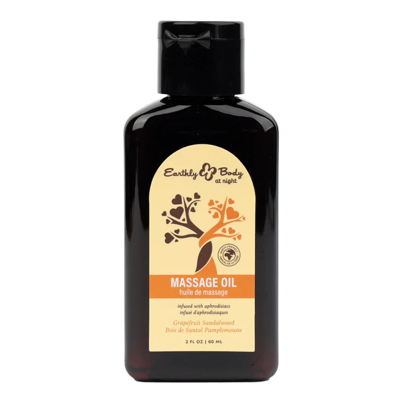 Earthly Body at Night Massage-Grapefruit Sandalwood 2oz