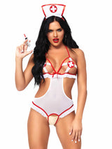 Naughty Nurse Roleplay Lingerie Set- One Size