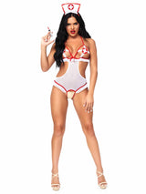 Naughty Nurse Roleplay Lingerie Set- One Size