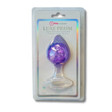 Luxe Prism Anal Plug - Large - Purple