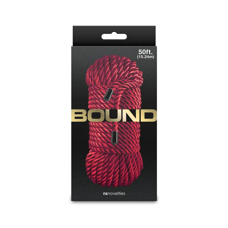 Bound Rope 50ft - Red