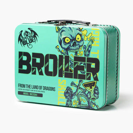 Special Blue: "Broiler" with Case (Green Skull)