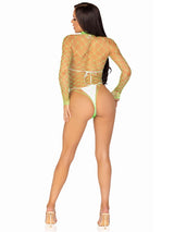 Pretty Please Net Bodysuit- One Size