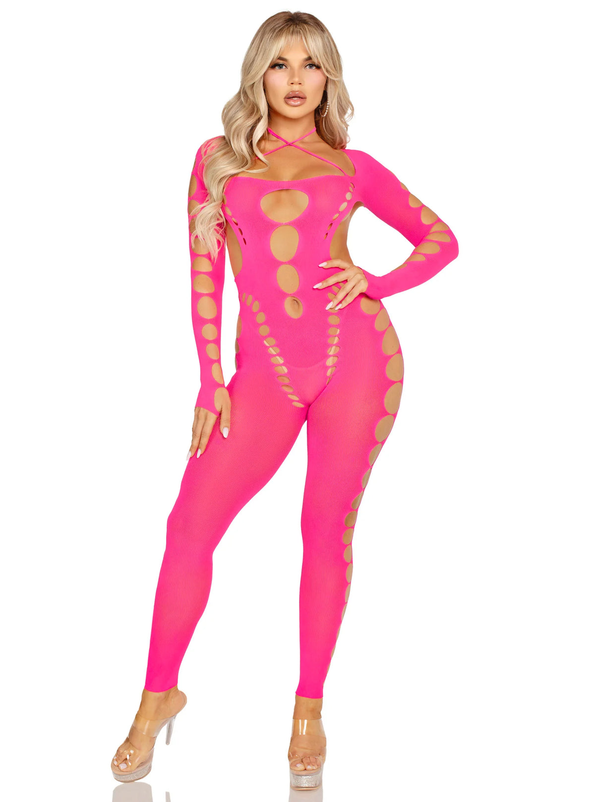 Reckless Intentions Footless Bodystocking- One Size
