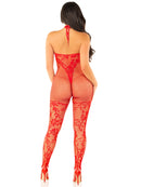 Pretty Persuasion Lace Bodystocking- One Size