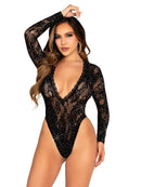 VIP Status Lace Bodysuit- One Size