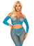 Captivating Crush Crop Top and Leggings Set- One Size