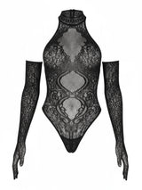 In Your Feels Teddy and Glove Set- one Size