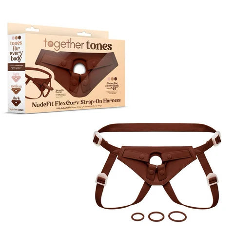 Together NudeFit FlexCurv Harness - Dark