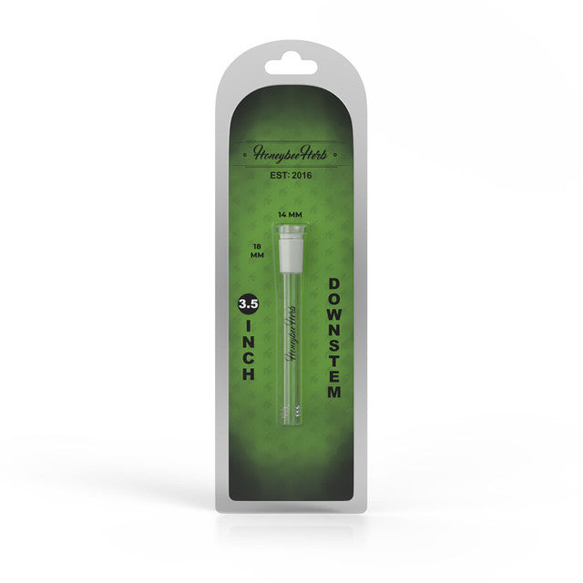 Honeybee Herb: Downstem (3.5" - Clear)