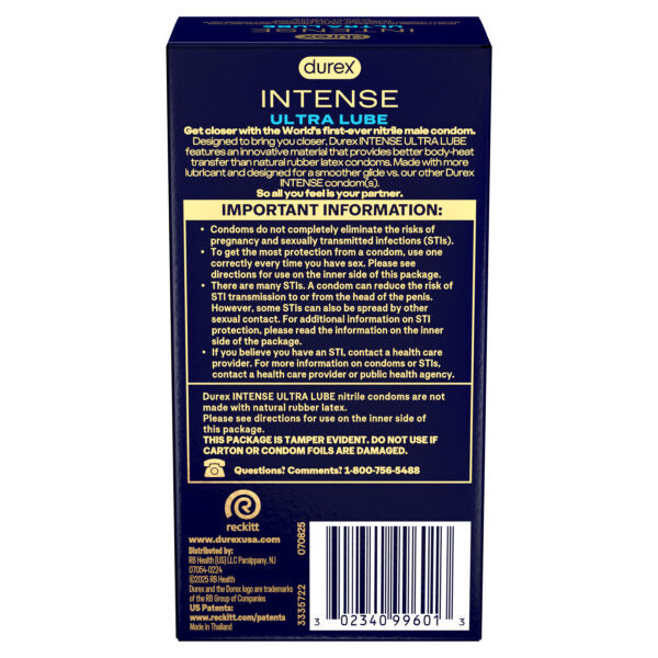 Durex Intense Ultra Lube 10pk