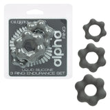 Alpha Liquid Silicone 3 Ring Endurance Set